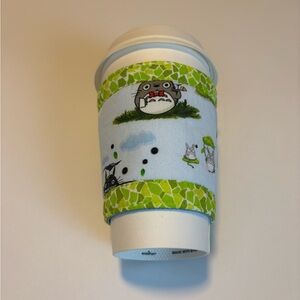Handmade My Neighbor Totoro Coffee Cozy Sleeve